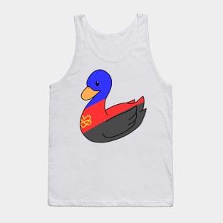 Light Polyamorous Duck Tank Top